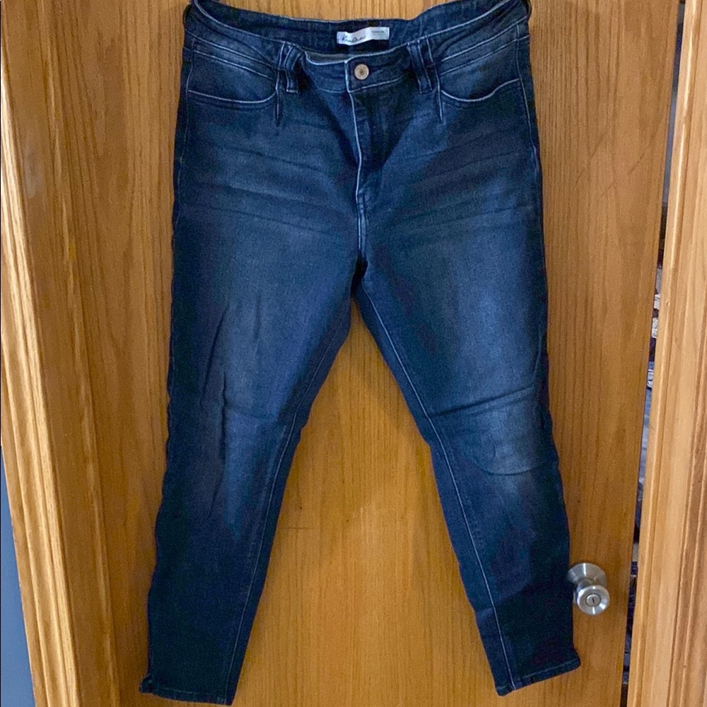 Women's Dark Blue Jeans
